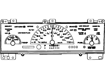 Oldsmobile 98 Speedometer - 16160423