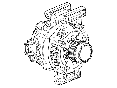 Cadillac CTS Alternator - 13592809