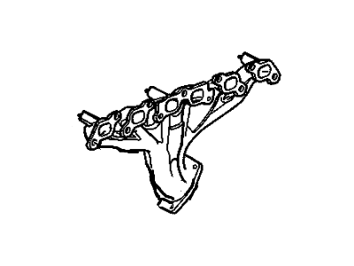 Chevrolet Trailblazer Exhaust Manifold - 12637060