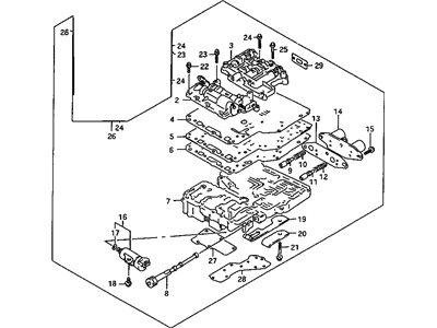 GM 91172461 Control Valve Body