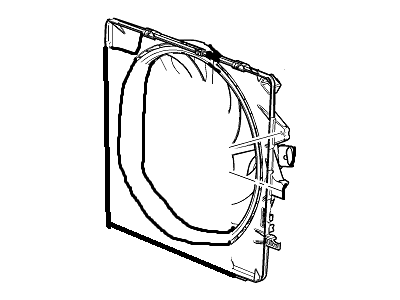 GM 23347100 Fan Assembly, Engine Cooler