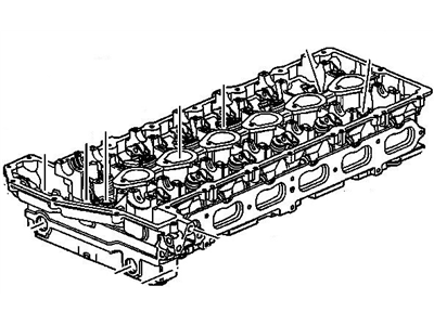 Buick Rainier Cylinder Head - 19257187