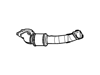 2010 Chevrolet Corvette Exhaust Pipe - 25958409