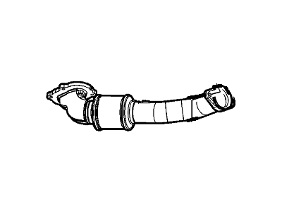 2012 Chevrolet Corvette Exhaust Pipe - 25958407