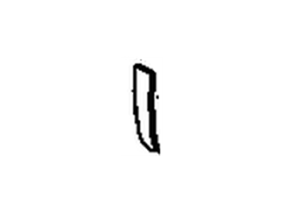 GM 22619883 Protector, Quarter Panel 22619883 GM Protector, Quarter Panel Illustration 1 of 1