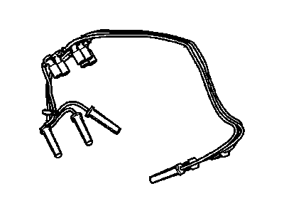 Chevrolet Equinox Spark Plug Wires - 89017320