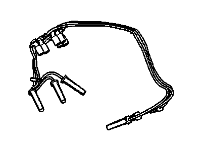 2007 Buick Rendezvous Spark Plug Wires - 89017320