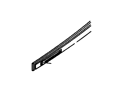 GM 25555832 STRIP, Front and Rear Bumper/Fascia Face