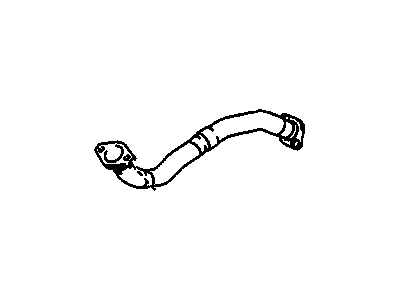 2009 Pontiac Vibe Exhaust Pipe - 88975824