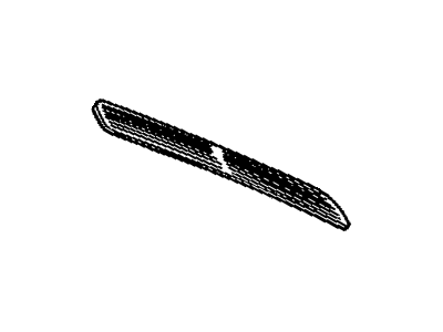 GM 15683408 Grille Assembly, Windshield Defroster Nozzle *Graphite