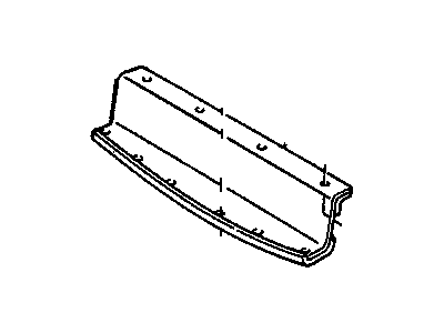 GM 15697580 Baffle Assembly, Radiator Air Lower