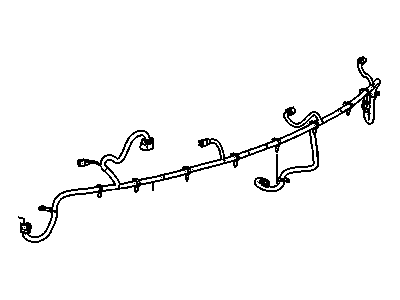 GM 22790049 Harness Assembly, Rear Object Alarm Sensor Wiring