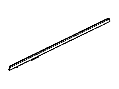 GM 22923353 Molding Assembly, Front Side Door Window Belt Reveal