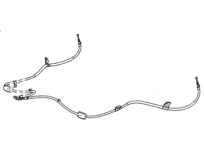 GM 42696890 Cable Assembly, Park Brk Rr