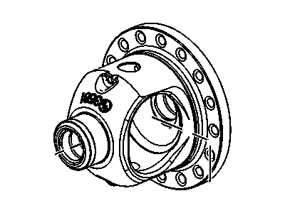 GM 24272844 Front Differential Carrier Assembly