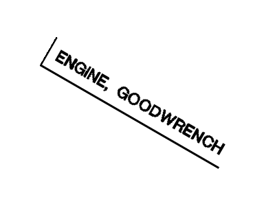 GM 12363195 Engine Asm,(Goodwrench)
