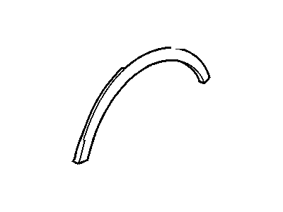GM 19256097 Molding,Rear Wheel Opening