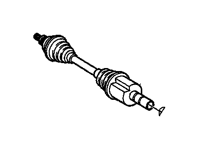 Cadillac Cimarron Axle Shaft - 26005513