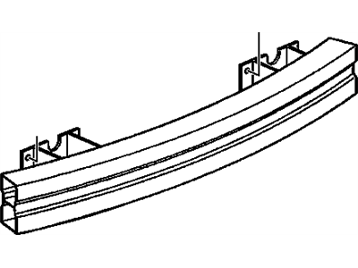 GM 25699801 Bar, Front Bumper Imp