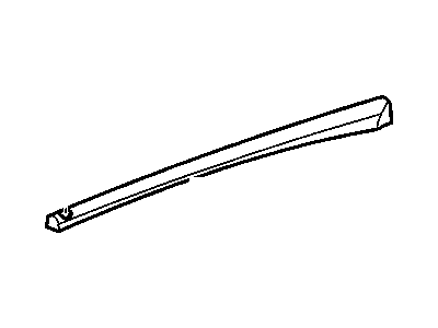 GM 15272173 Panel Assembly, Front Side Door Upper Trim *Black