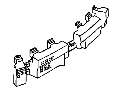 GM 16512654 Absorber, Rear Bumper Fascia Energy