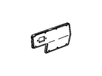 15550348 GM Cover, Rear Side Door Access Hole Illustration 1 of 1