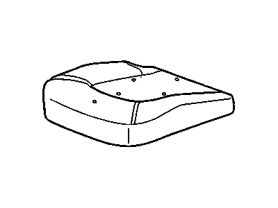2010 Chevrolet HHR Seat Cushion Pad - 21993923