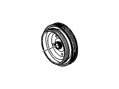 GM 12558529 Pulley,P/S Pump