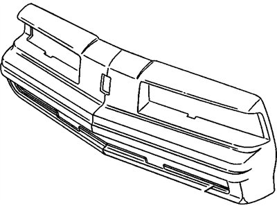 1986 Oldsmobile Firenza Bumper - 22519714