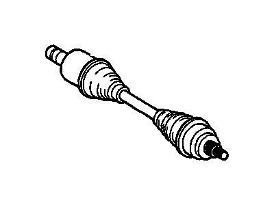 2002 Chevrolet Cavalier Axle Shaft - 26079532