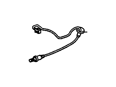 2005 Pontiac Vibe Oxygen Sensor - 88972966