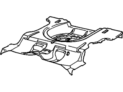 Chevrolet Beretta Floor Pan - 22595709