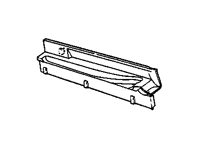 GM 14061769 Panel, Rear Side Door Step Lower