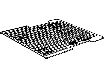 GM 15725801 PANEL, Floor And Toe Panel