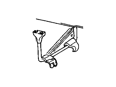 GM 15605083 Support Assembly, Front Intermediate Seat
