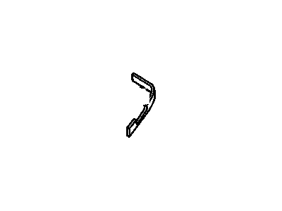 GM 10228172 Molding Assembly, Rear Bumper Fascia