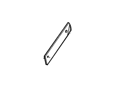 15648863 GM Bracket, Parking Brake Return Spring Anchor Illustration 1 of 1