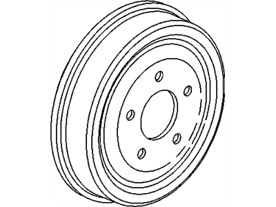 Saturn Brake Drum - 10306594