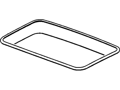 GM 20814007 Seal, Sun Roof Window Front