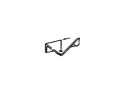 GM 15635754 Bracket,Lower Mirror Mount