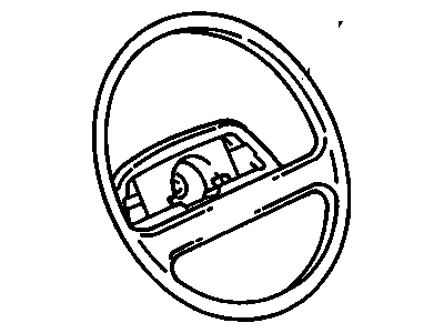 1991 Buick Regal Steering Wheel - 17987328