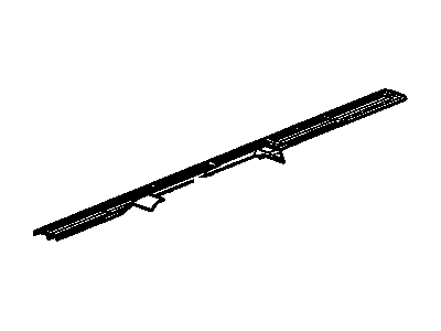 GM 10365161 Plate Assembly, Front Side Door Sill Trim *Vy.Dark. Pewter