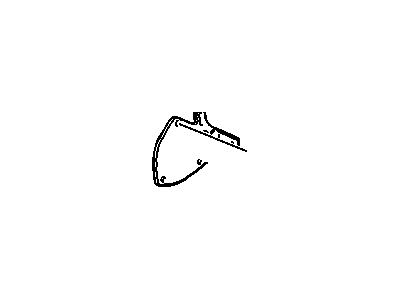 GM 25862793 Shield,Front Brake