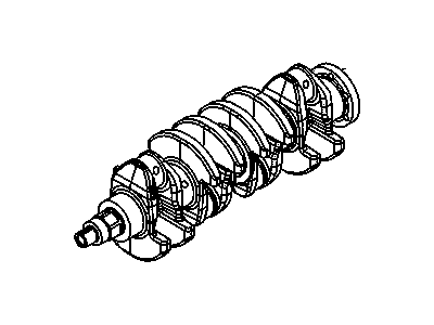 2017 Chevrolet Trax Crankshaft - 55569765