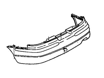 2004 Buick Regal Bumper - 12335658
