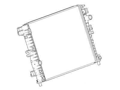 GM 84524653 Engine Radiator Assembly