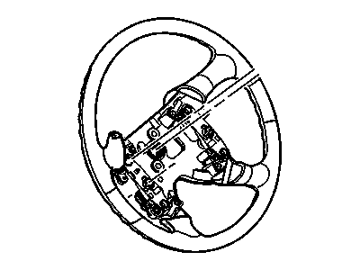 Chevrolet S10 Steering Wheel - 15760694