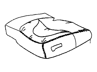 GM 12533669 COVER, Front Seat Cushion