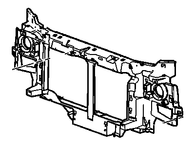 GM 84142957 Support Assembly, Radiator Lower