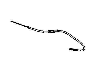 2003 Cadillac Escalade Parking Brake Cable - 15087071